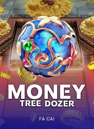 ปกเกมสล็อต Money Tree Dozer ค่าย Fa Chai ลูกแก้วลายหยกบนฉากสีทอง ในหน้านี้