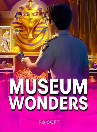 ปกเกมสล็อต Museum Wonders ค่าย PG Soft ฟาโรห์ทองในพิพิธภัณฑ์ ในหน้านี้