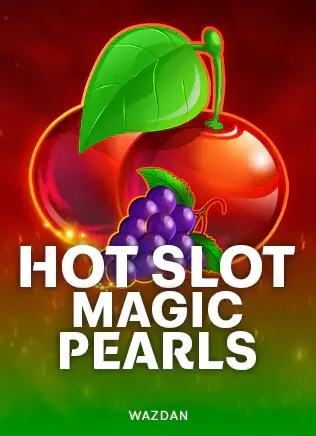 ปกเกมสล็อต Hot Slot Magic Pearls ค่าย Wazdan เชอร์รีสีแดงกับพวงองุ่น ในหน้านี้